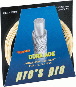 Pro's Pro Dura Ace 11 m Squashsaite natur