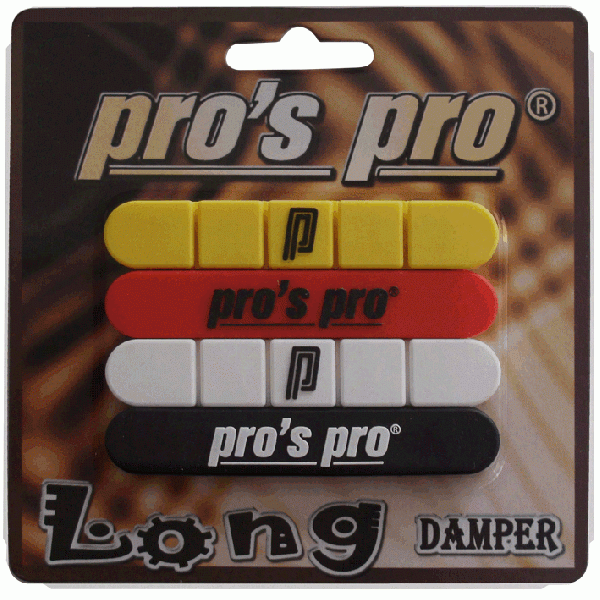 Pro's Pro Long Damper 4er schwarz weiss rot gelb