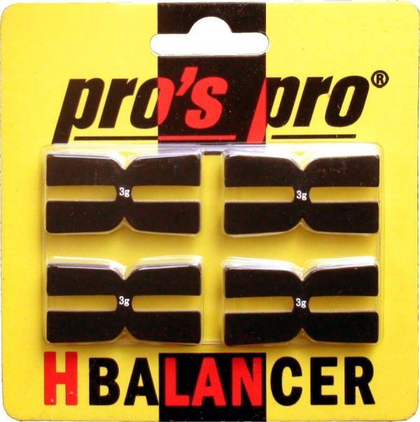 Pro's Pro H-Balancer 4er schwarz à 3 g Gewichtsband