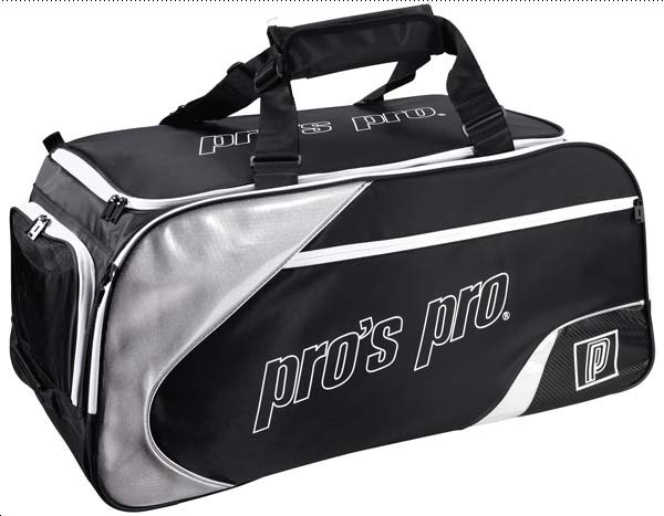 Pro's Pro Tennistasche schwarz-silber