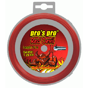 Pro's Pro Deutsche Polyestersaite Red Devil 12 m 1,29 mm rot