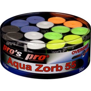 Pro's Pro Overgrips 30er Box Aqua Zorb 55 bunt trocken