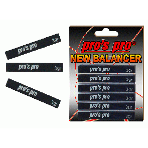 Pro's Pro NEW Balancer 6er schwarz 3-g-Plättchen Kunststoff