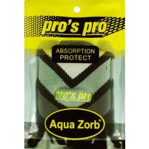 Pros Pro Aqua Zorb SCHWEISSBAND schwarz/grau