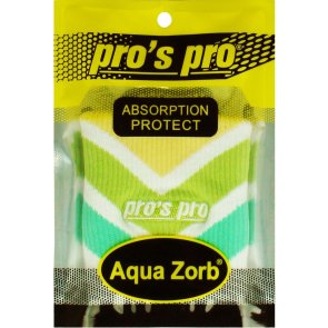 Pros Pro Aqua Zorb SCHWEISSBAND weiß/grün/gelb