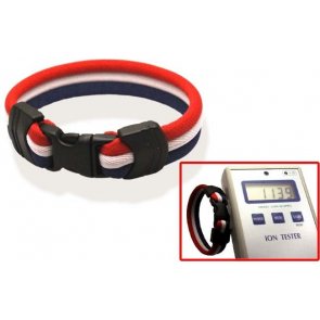 Pro's Pro Ionen Power Armband rot/weiß/blau Medium