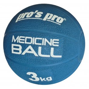 Medizin Ball 3 kg blau