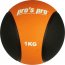 Pros Pro Medizinball 1 kg schwarz/orange