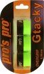 Pro's Pro Gtacky Griffband 0,5 mm Saugfaehig Vibrationsdaempfend 3er Neon-Gruen