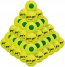Pros Pro Tennisbälle Stage1 60er gelb mit grünem Punkt druckvermindert ITF approved 