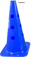 Lochkegel 38 cm blau