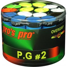 Griffband gelocht & strukturiert, mixed/bunt 60 Pros Pro Lethal Tacky Overgrips 