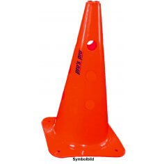 Marking cone premium with holes 38 cm red