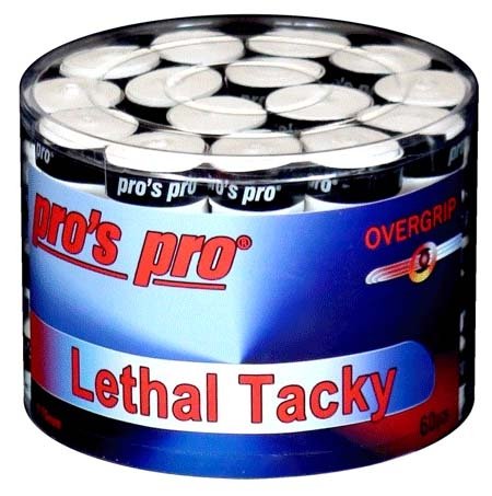 Griffband gelocht & strukturiert, mixed/bunt 60 Pros Pro Lethal Tacky Overgrips 