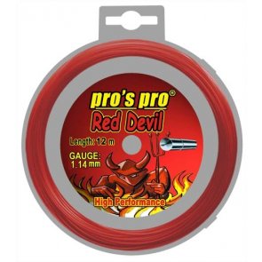 Pro's Pro Deutsche Polyestersaite 12 m Red Devil 1,14 mm rot