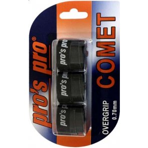 Overgrip 0,5mm Tipp 20er Pack Pros Pro Super Tacky Plus Griffband schwarz 