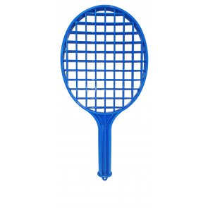 FUN Racket aus robustem Kunststoff.  Länge:  ca. 34,5 cm. 