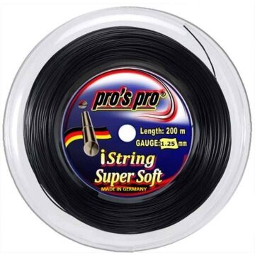 Pros Pro iString Super Soft 200m schwarz 1.25
