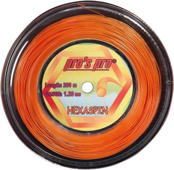 Pro`s Pro 200m Pros Pro BLACKOUT1,24mm-TOPSPIN,Tennissaites,TOPSPIN 0,13€/lfd. m 