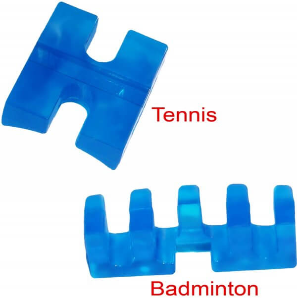 Tennis- & Badmintonadapter blau