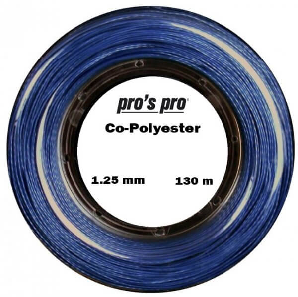Co-Polyester Saite 130m 1.25mm blau verdreht