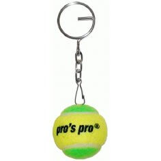 Schlüsselanhänger Tennisball gelb/grün