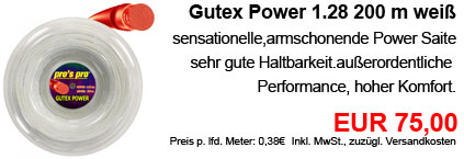  pros pro Gutex Power 1.28 200 m weiß 